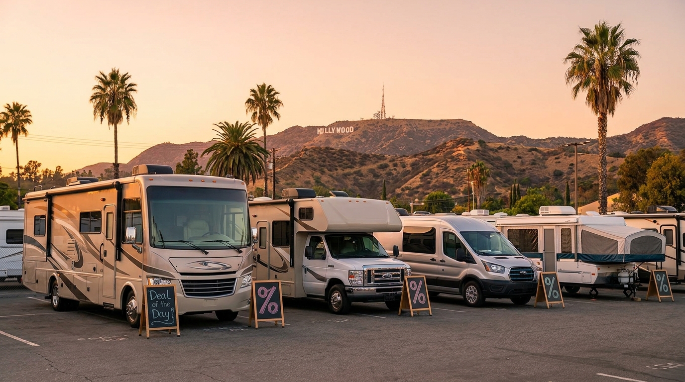 RV Rental Deals Comparison in Los Angeles - Best Offers 2026